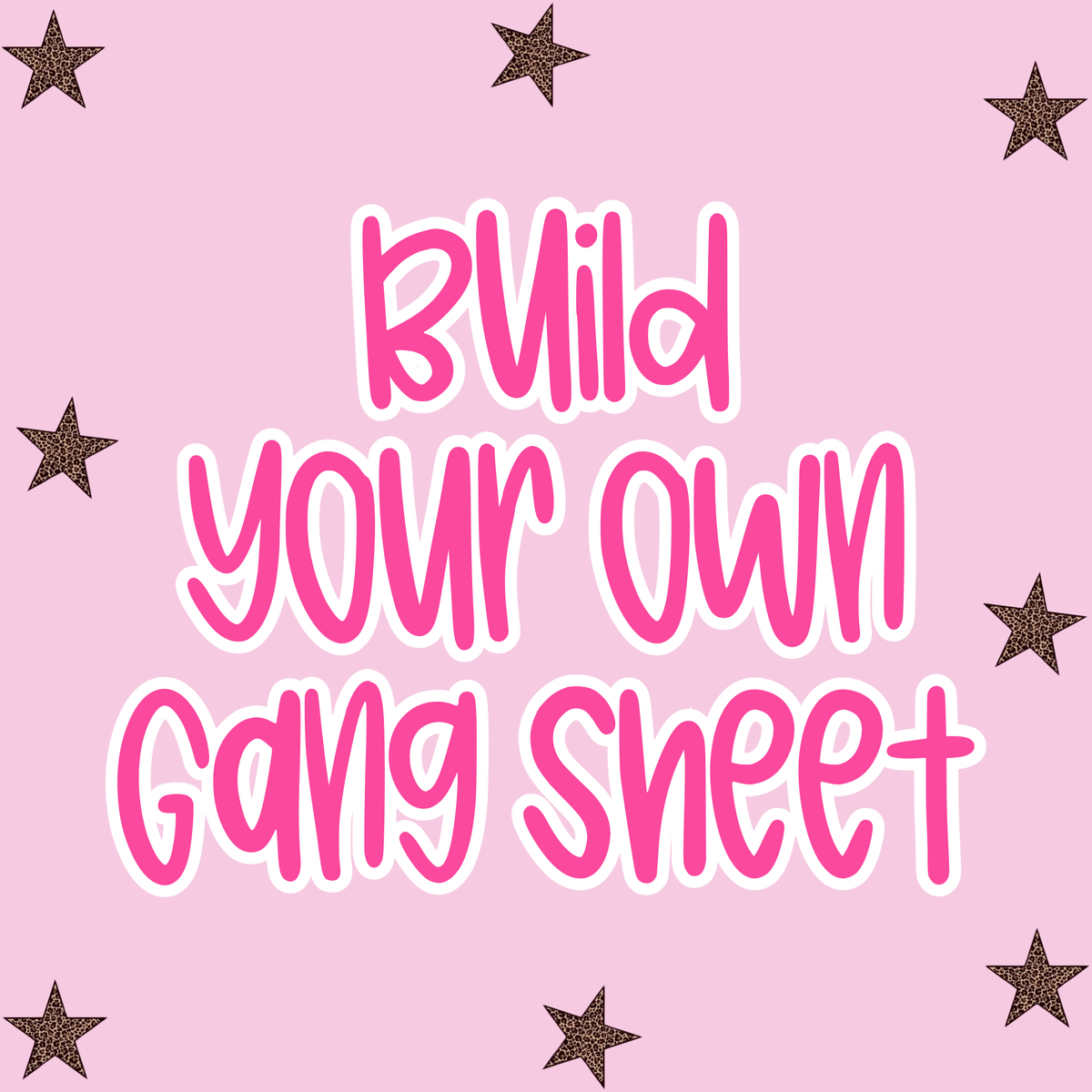 Custom Gang Sheet